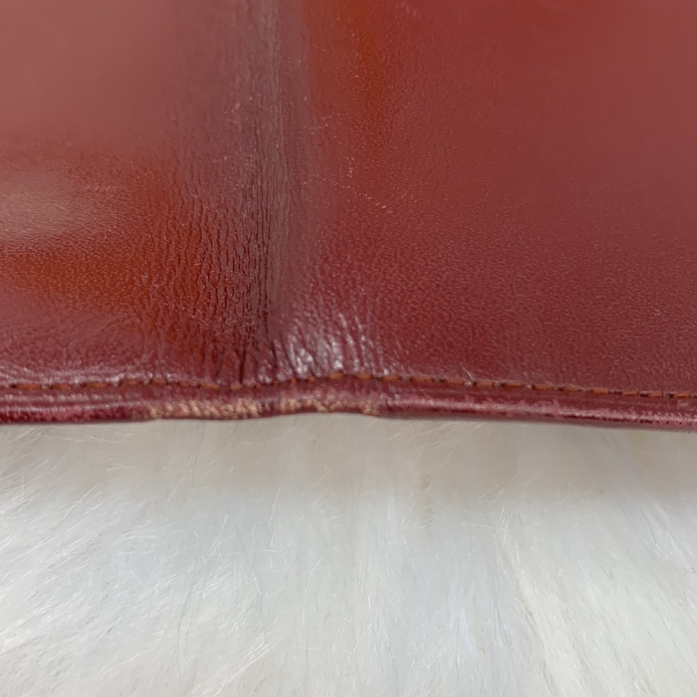 042 Authentic Cartier Checkbook Long Wallet - Picture 5 of 16